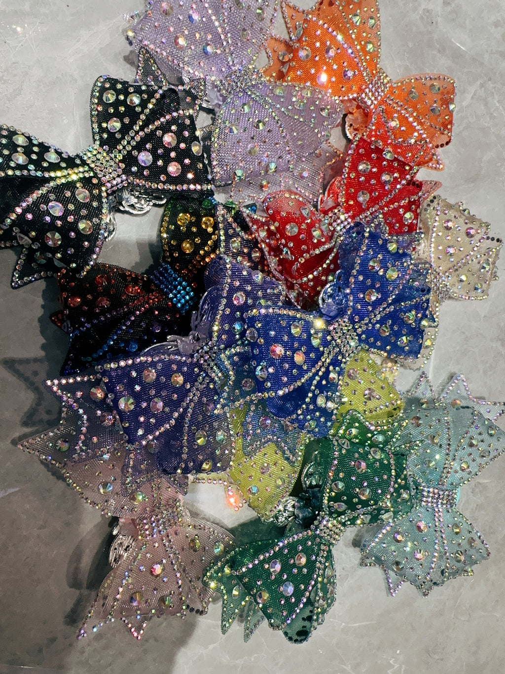 Butterfly bow beads