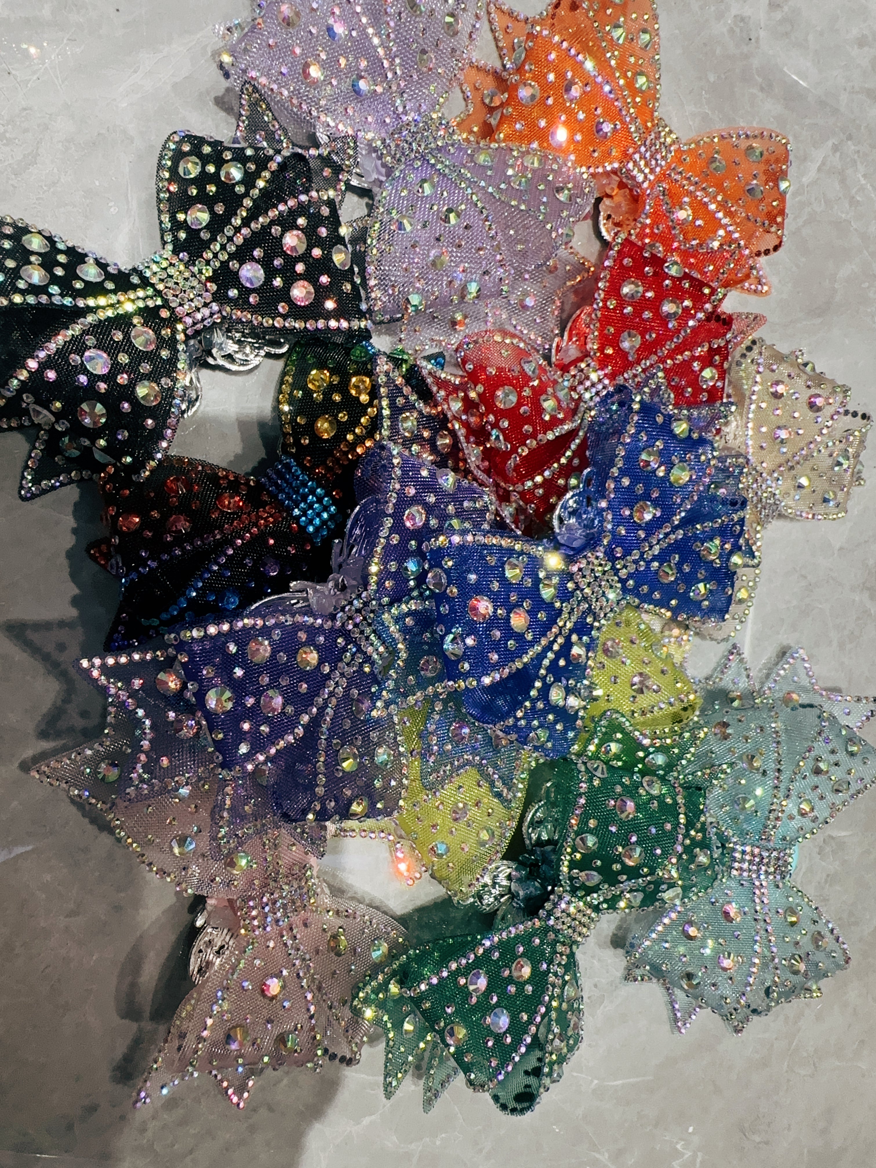 Butterfly bow beads