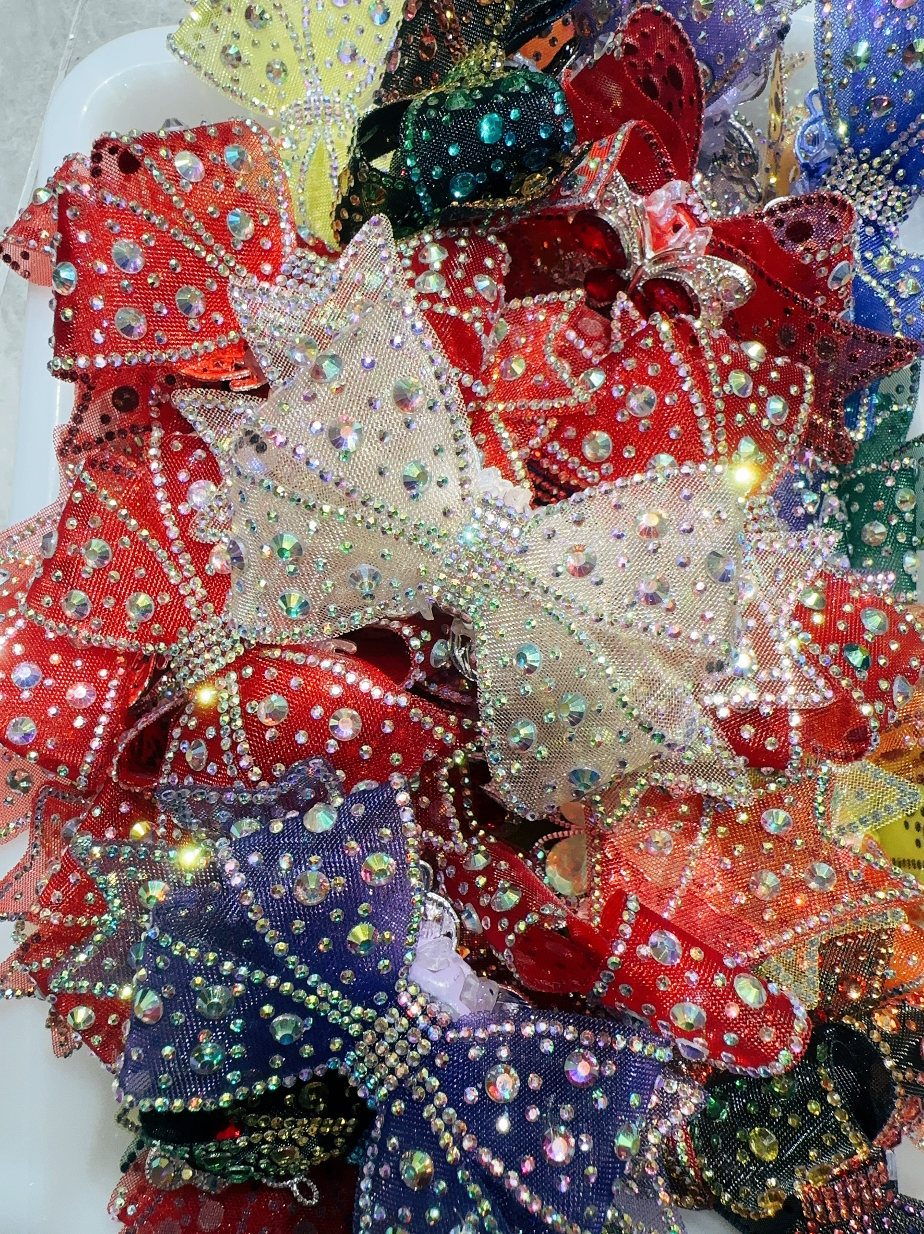 Butterfly bow beads