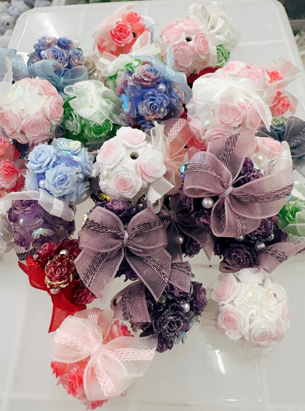 Flower beads