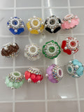 Bubble heart beads